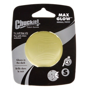 [Pack of 4] - Chuckit Max Glow Ball Small Ball - 2" Diameter (1 Pack)