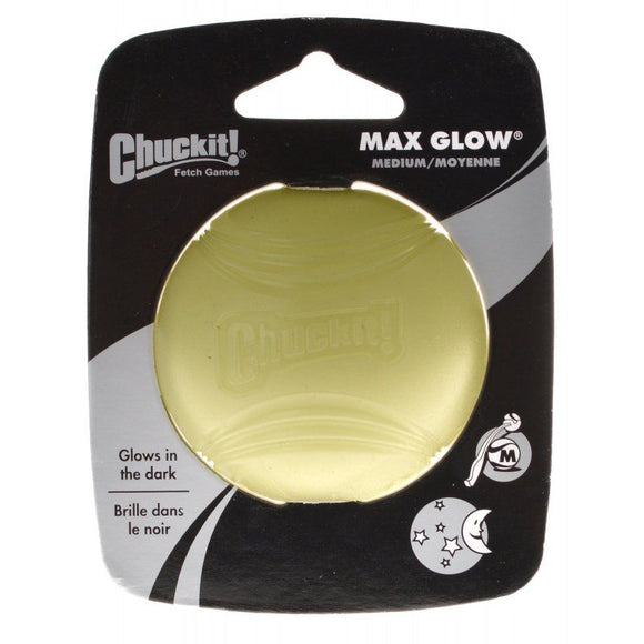 [Pack of 4] - Chuckit Max Glow Ball Medium Ball - 2.25