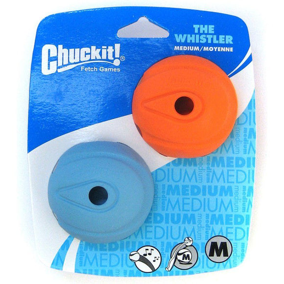 [Pack of 3] - Chuckit The Whistler Chuck-It Ball Medium Ball - 2.25