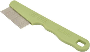 [Pack of 4] - Safari Cat Flea Comb with Extended Handle Cat Flea Comb