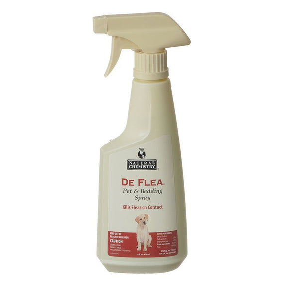 [Pack of 3] - Natural Chemistry De Flea Pet & Bedding Spray 16.9 oz