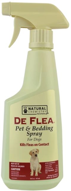 [Pack of 2] - Natural Chemistry De Flea Pet & Bedding Spray 22 oz