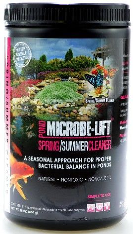 [Pack of 2] - Microbe-Lift Spring & Summer Cleaner for Ponds 1 lb (Treats over 800 Gallons)