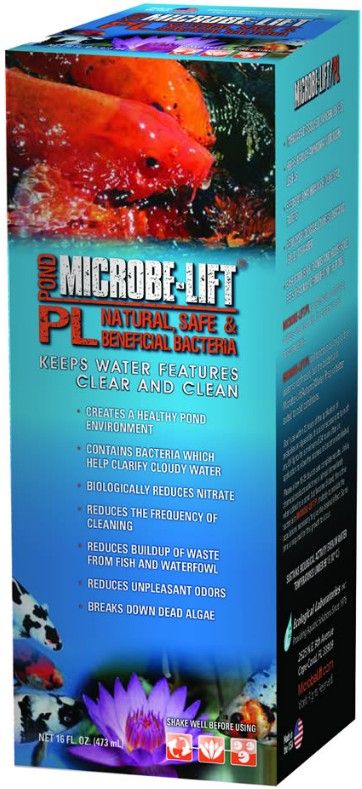 [Pack of 2] - Microbe-Lift PL 16 oz (Treats up to 10000 Gallons)