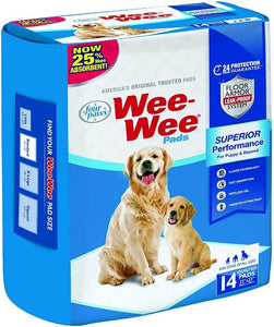 [Pack of 4] - Four Paws Wee Wee Pads Original 14 Pack (22" Long x 23" Wide)