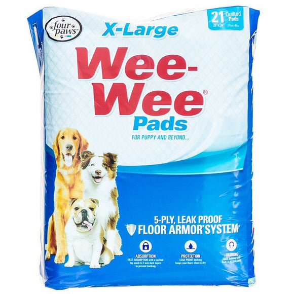 [Pack of 2] - Four Paws X-Large Wee Wee Pads 21 count