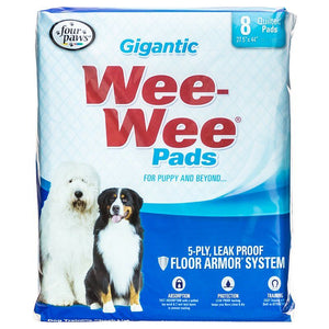 [Pack of 3] - Four Paws Gigantic Wee Wee Pads 8 count