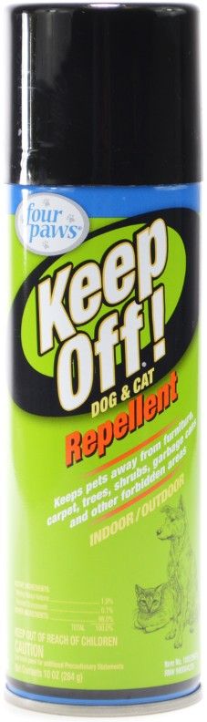 [Pack of 3] - Four Paws Keep Off Indor & Outdoor Repellant for Dogs & Cats 10 oz