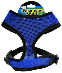 [Pack of 3] - Four Paws Comfort Control Harness - Blue Large - For Dogs 11-18 lbs (19"-23" Chest & 13"-15" Neck)