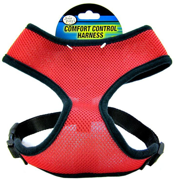 [Pack of 3] - Four Paws Comfort Control Harness - Red X-Large - For Dogs 29-29 lbs (20