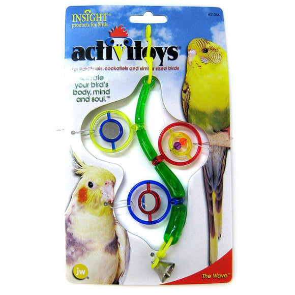 [Pack of 4] - JW Insight The Wave Bird Toy The Wave Bird Toy