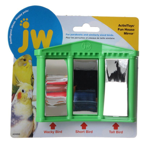 [Pack of 4] - JW Insight Fun House Mirror Bird Toy Fun House Mirror Bird Toy