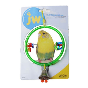 [Pack of 4] - JW Insight Clear Ring Bird Perch Clear Ring Bird Perch