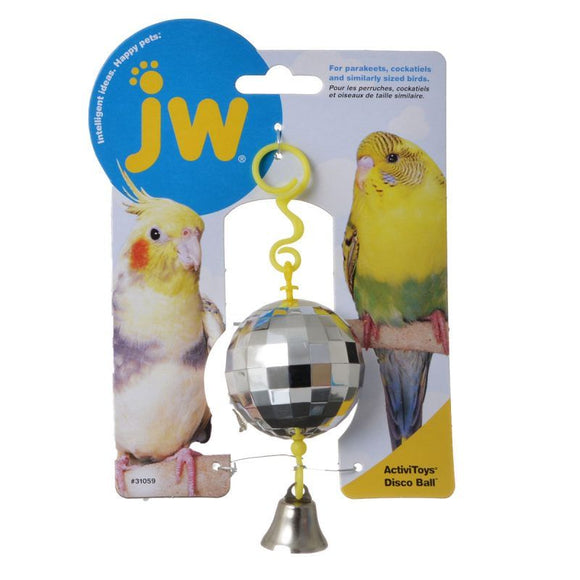 [Pack of 4] - JW Insight Disco Ball Bird Toy Disco Ball Bird Toy