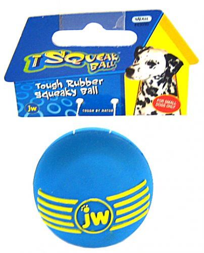 [Pack of 4] - JW Pet iSqueak Ball - Rubber Dog Toy Small - 2