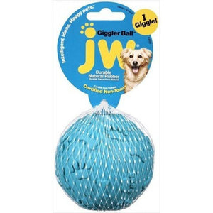 [Pack of 4] - JW Pet Giggler Laughing Ball Dog Toy Big Giggler Ball (3.25" Diameter)