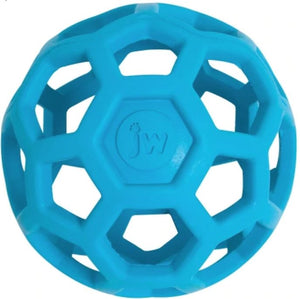 [Pack of 4] - JW Pet Hol-ee Roller Rubber Dog Toy - Assorted Medium (5" Diameter - 1 Toy)