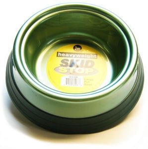 [Pack of 4] - JW Pet Heavyweight Skid Stop Bowl Large - 9.25" Wide x 2.5" High