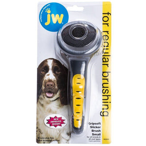 [Pack of 4] - JW Gripsoft Slicker Brush Small Slicker Brush