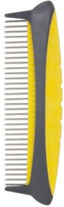 [Pack of 4] - JW Gripsoft Rotating Comfort Comb Fine/Course Comb - 8" Wide