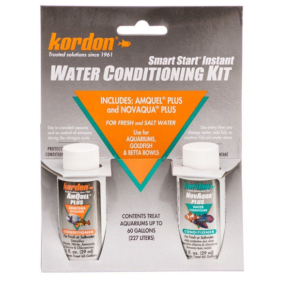 [Pack of 4] - Kordon NovAqua + AmQuel Start Smart Instant Water Conditioning Kit 1 oz