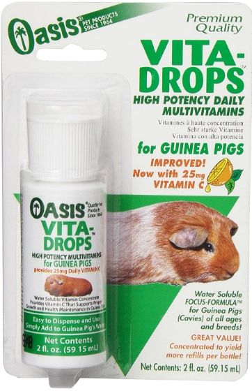 [Pack of 3] - Oasis Guinea Pig Vita Drops 2 oz