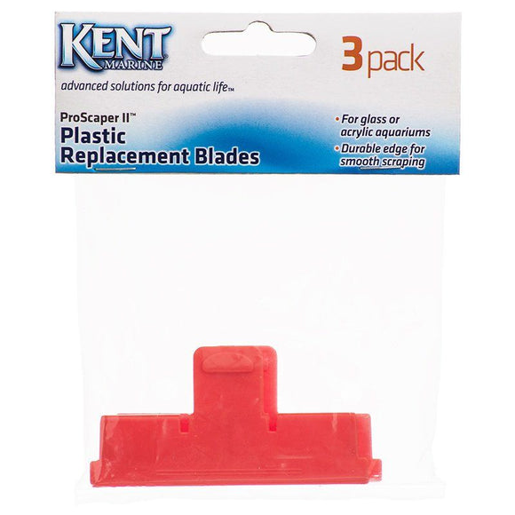 [Pack of 4] - Kent Marine Pro Scraper I & II Replacement Plastic Blades 3 Pack