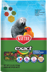 [Pack of 3] - Kaytee Exact Rainbow Daily Diet - Parrot & Conure 2.5 lbs