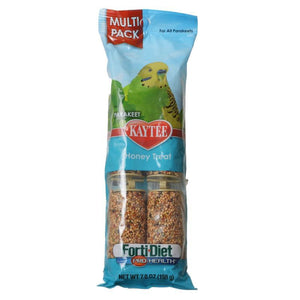 [Pack of 4] - Kaytee Forti-Diet Pro Health Honey Treat - Parakeet 7 oz (2 Pack)