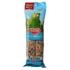 [Pack of 4] - Kaytee Forti-Diet Pro Health Honey Treat - Parrot 7 oz (2 Pack)