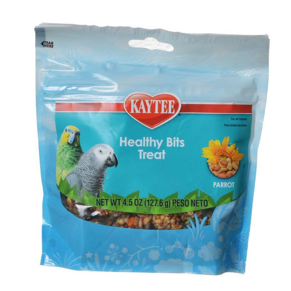 [Pack of 4] - Kaytee Forti-Diet Pro Health Healthy Bits Treat - Parrot & Macaw 4.5 oz