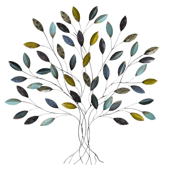 Multi-Color Whimsical Tree Wall Decor