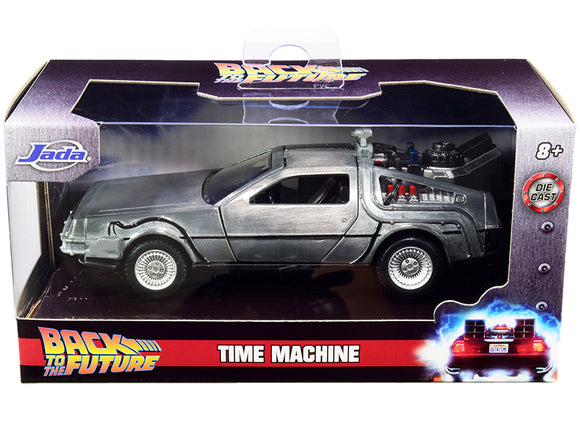 PACK OF 2 - DeLorean DMC (Time Machine) Silver Back to the Future Part I