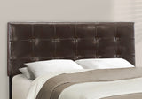 64.25" x 85.25" x 45" Brown Linen - Queen Size Bed