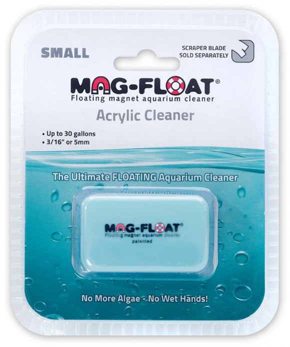 [Pack of 3] - Mag Float Floating Magnetic Aquarium Cleaner - Acrylic Small (30 Gallons)