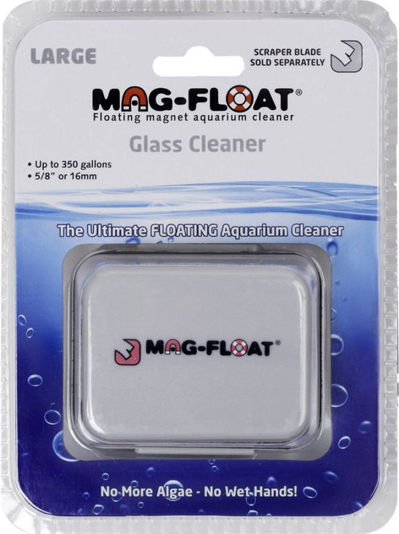 Mag Float Floating Magnetic Aquarium Cleaner - Glass Large (350 Gallons)
