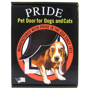 Pride Pet Doors Deluxe Pet Door Large (11.5" Wide x 16.9" High Opening)