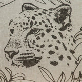 Jaguar Silhoutte Lumbar Throw Pillow