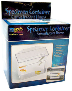 [Pack of 3] - Lees Specimen Container Convalescent Home Small - 5.1"L x 2.5"W x 4.5"H