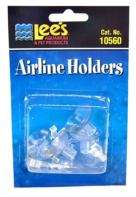 [Pack of 4] - Lees Airline Holders - Clear 6 Pack