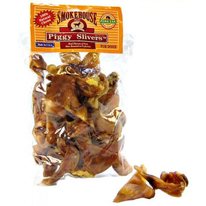 [Pack of 2] - Smokehouse Treats Piggy Slivers 20 Pack