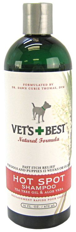 [Pack of 3] - Vets Best Hot Spot Itch Relief Shampoo for Dogs 16 oz
