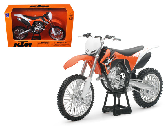 PACK OF 2 - 2011 KTM 350 SX-F Orange Dirt Bike Motorcycle 1/12 by New Ray