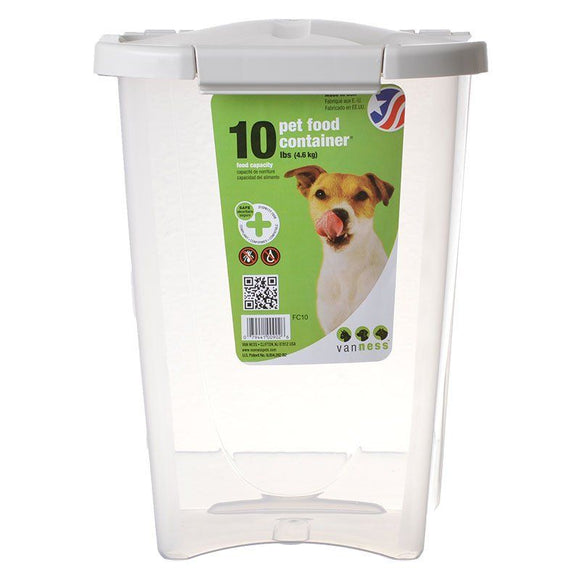 [Pack of 2] - Van Ness Pet Food Container 10 lbs