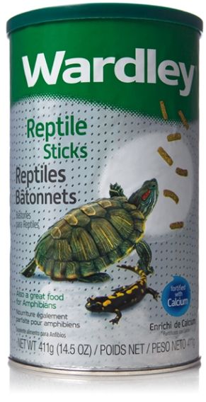 [Pack of 3] - Wardley Reptile Sticks with Calcium 14.5 oz