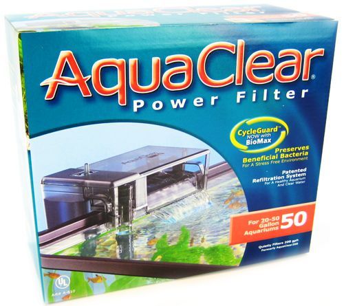 Aquaclear Power Filter Aquaclear 50 (200 GPH - 20-50 Gallon Tanks)
