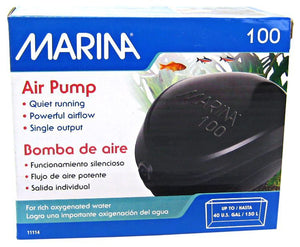[Pack of 2] - Marina Air Pump Model 100 Air Pump - (Aquariums up to 40 Gallons)