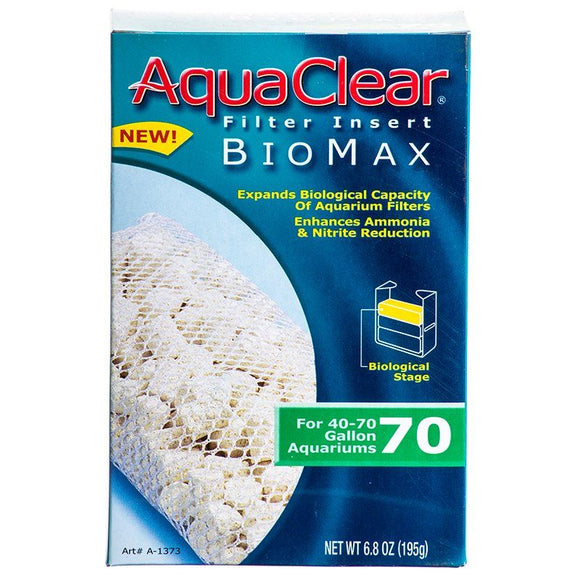 [Pack of 3] - Aquaclear Bio Max Filter Insert Bio Max 70 (Fits AquaClear 70 & 300)
