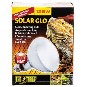 Exo-Terra Solar Glo Mercury Vapor Sun Simulating Lamp 125 Watts