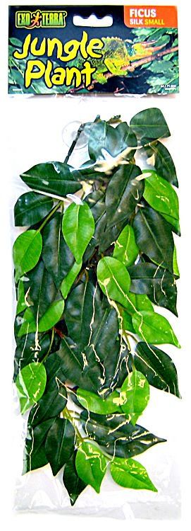 [Pack of 3] - Exo-Terra Silk Ficus Forest Plant Small